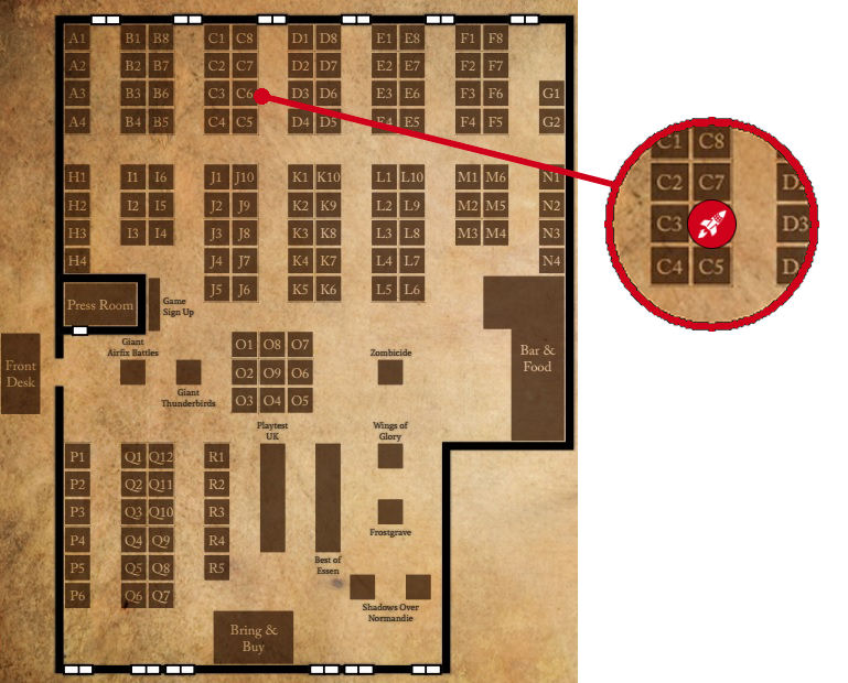 Dragonmeet 2016 Map